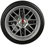 Out of the Blue 79/3020 Wanduhr Reifen mit 16 LED, Durchmesser circa 35 cm