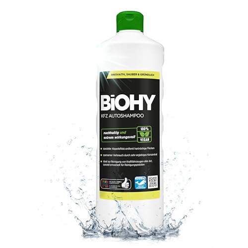 BiOHY KFZ Autoshampoo (1l Flasche) | Bio...