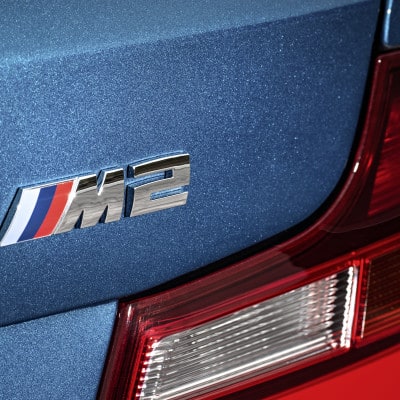 BMW M2 in Long Beach Blue