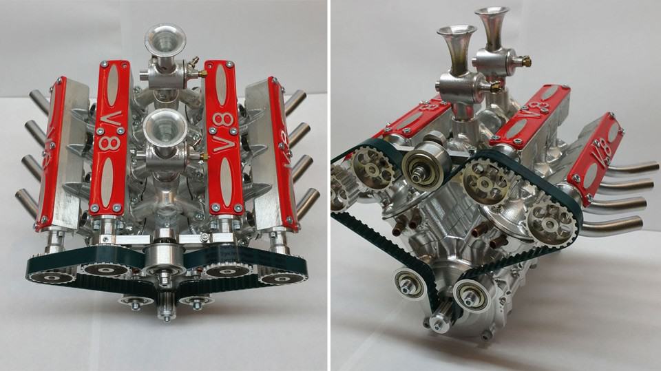 Benzinmotor Modell Miniatur motor Verbrennungs motor Modell DIY
