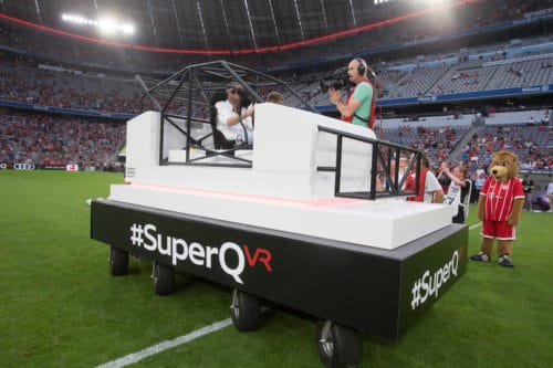 Audi Cup 2017 - #SuperQ Virtual Reality Rennen