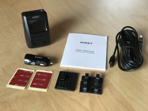 Zubehör der Aukey DR02 Dashcam